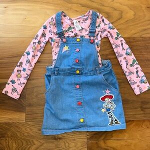 Disney girls Toy Story 2 piece set